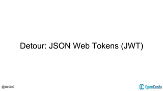 @davib0
Detour: JSON Web Tokens (JWT)
 