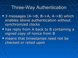 Authentication services | PPT