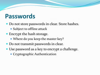 Authentication Systems