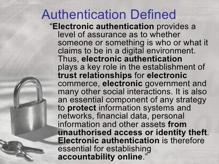 Authenticated Meaning