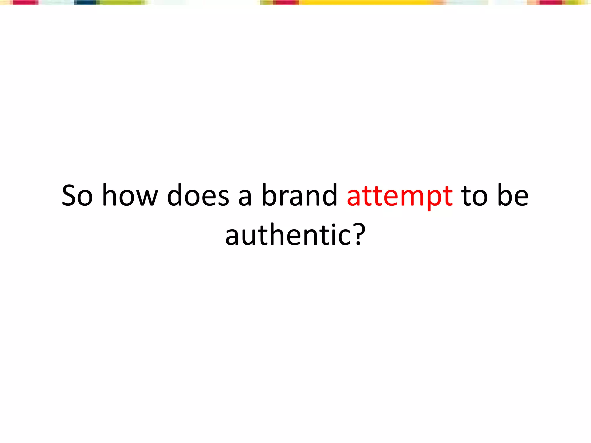 Authentic Brands, Design Thinking and Wicked Problems