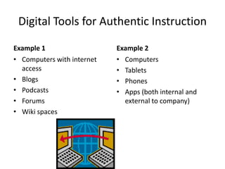 Authentic Instruction | PPTX