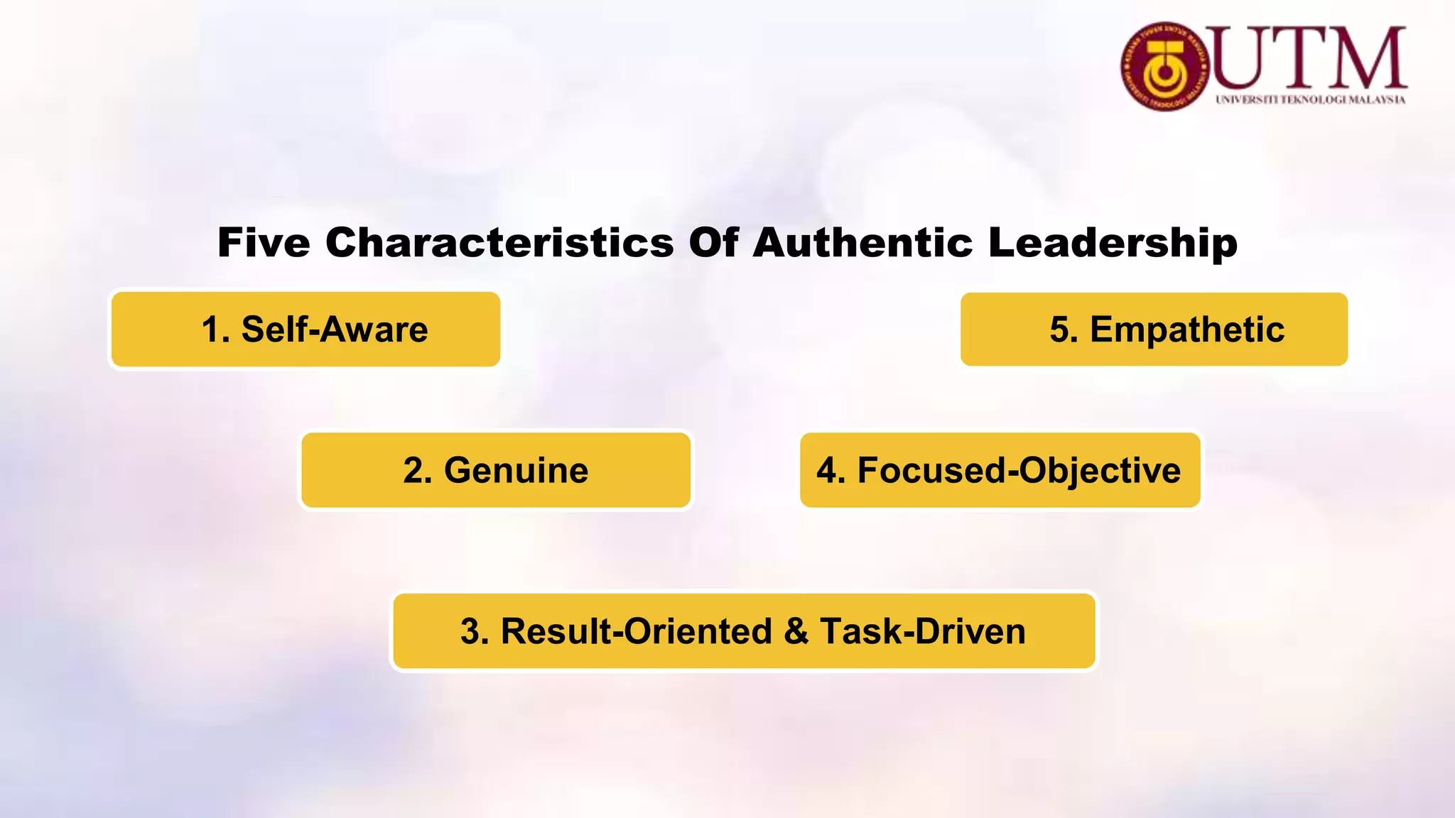 Authentic leadership | PPTX