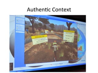 Authen,c	
  Context	
  
 