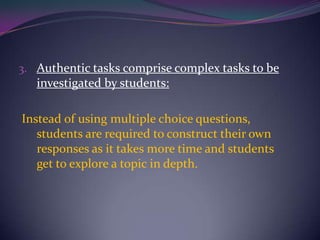 Authentic learning presentation1 | PPTX