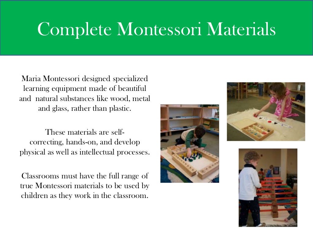 Authentic Montessori Powerpoint