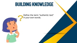 Authentic Text For Math Authentic text for twelve degree ppt.pptx