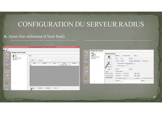 6. Ajout d'un utilisateur (Client final)
35
 