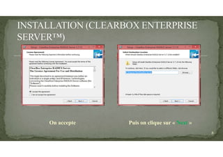 On accepte Puis on clique sur « Next »
8
 