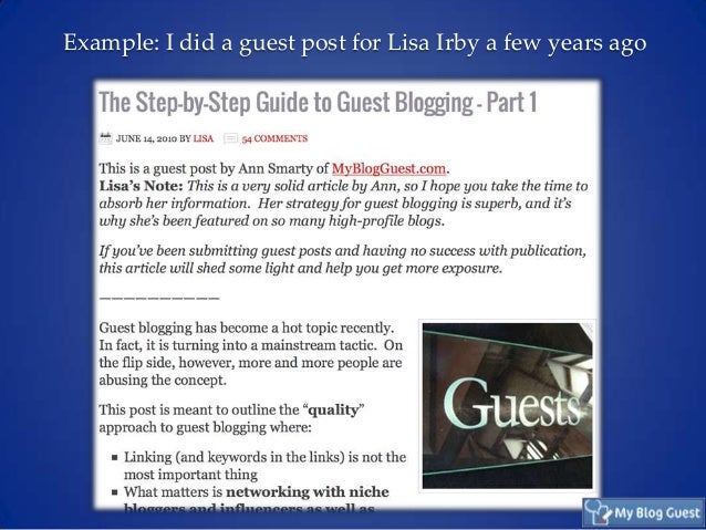 Author Rank and Guest Blogging Slide 14