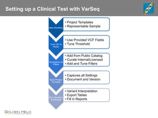 Authoring Clinical Reports in VarSeq | PDF
