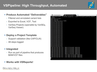 Vsreports Pdf Authoring Clinical Reports in VarSeq | PDF