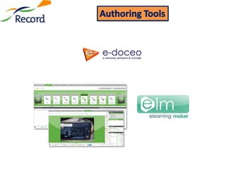 Authoring tools