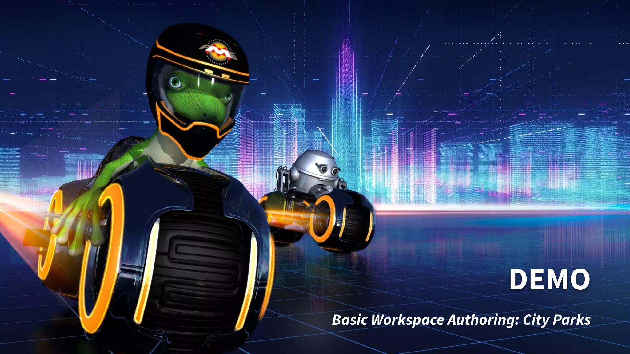 DEMO
Basic Workspace Authoring: City Parks
 