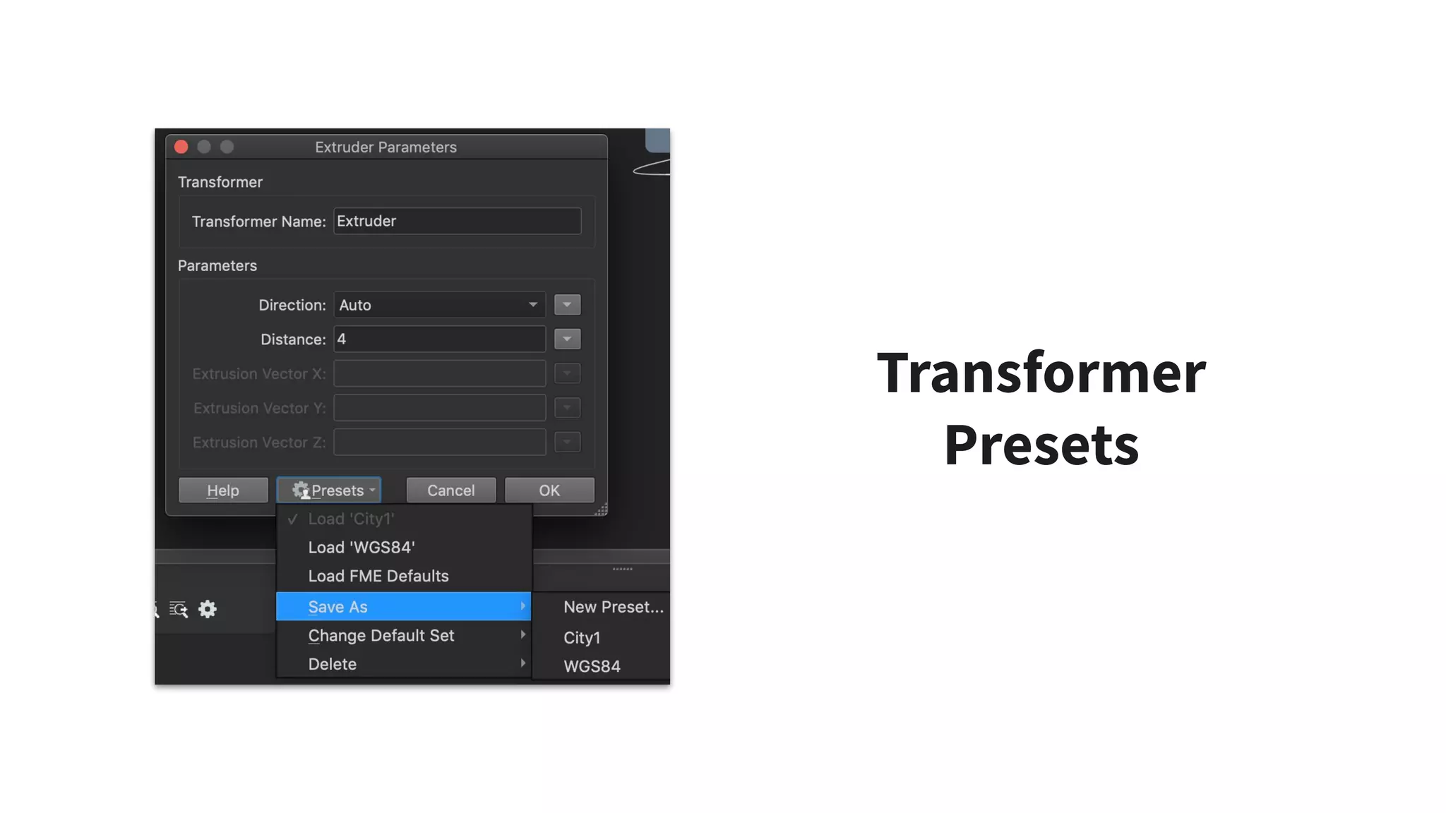 Transformer
Presets
 
