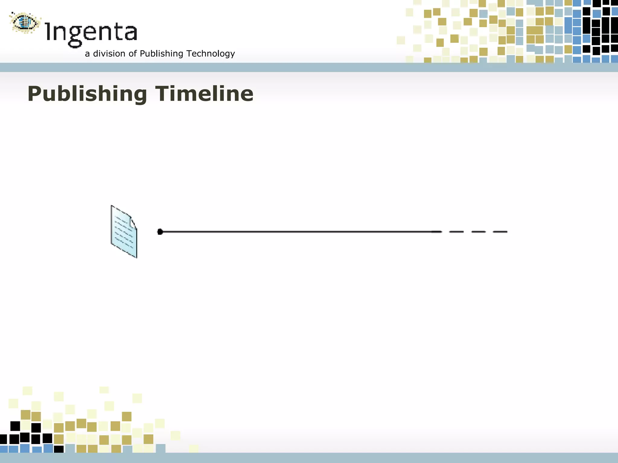 Publishing Timeline