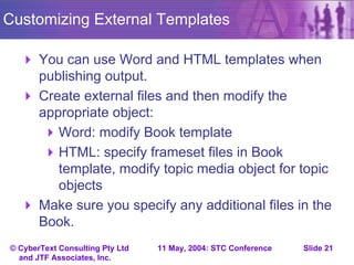 Author-It Tips And Tricks