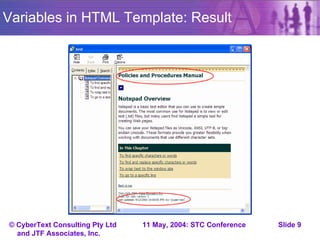 Author-It Tips And Tricks