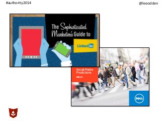 @leeodden	
  #authority2014	
  
 