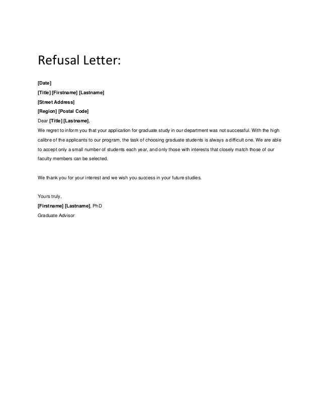 authorization letter i regret to inform you letter