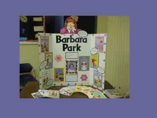 AUTHOR PRESENTATION SPRING 2012