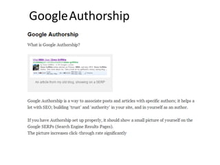 GoogleAuthorship

 