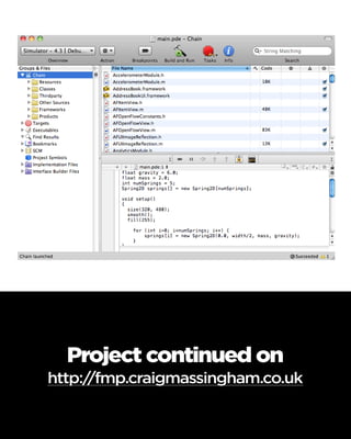 Project continued on 
http://fmp.craigmassingham.co.uk  