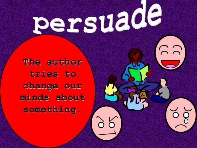 Author's purpose for Third Grade