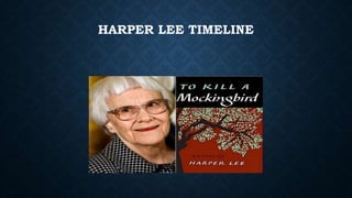 HARPER LEE TIMELINE
 