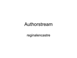 Authorstream reginalencastre 