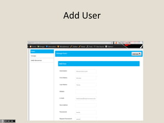 Add User
 