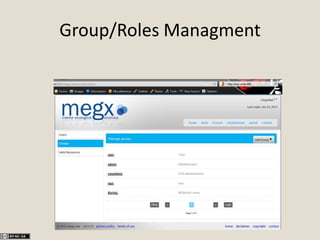 Group/Roles Managment
 