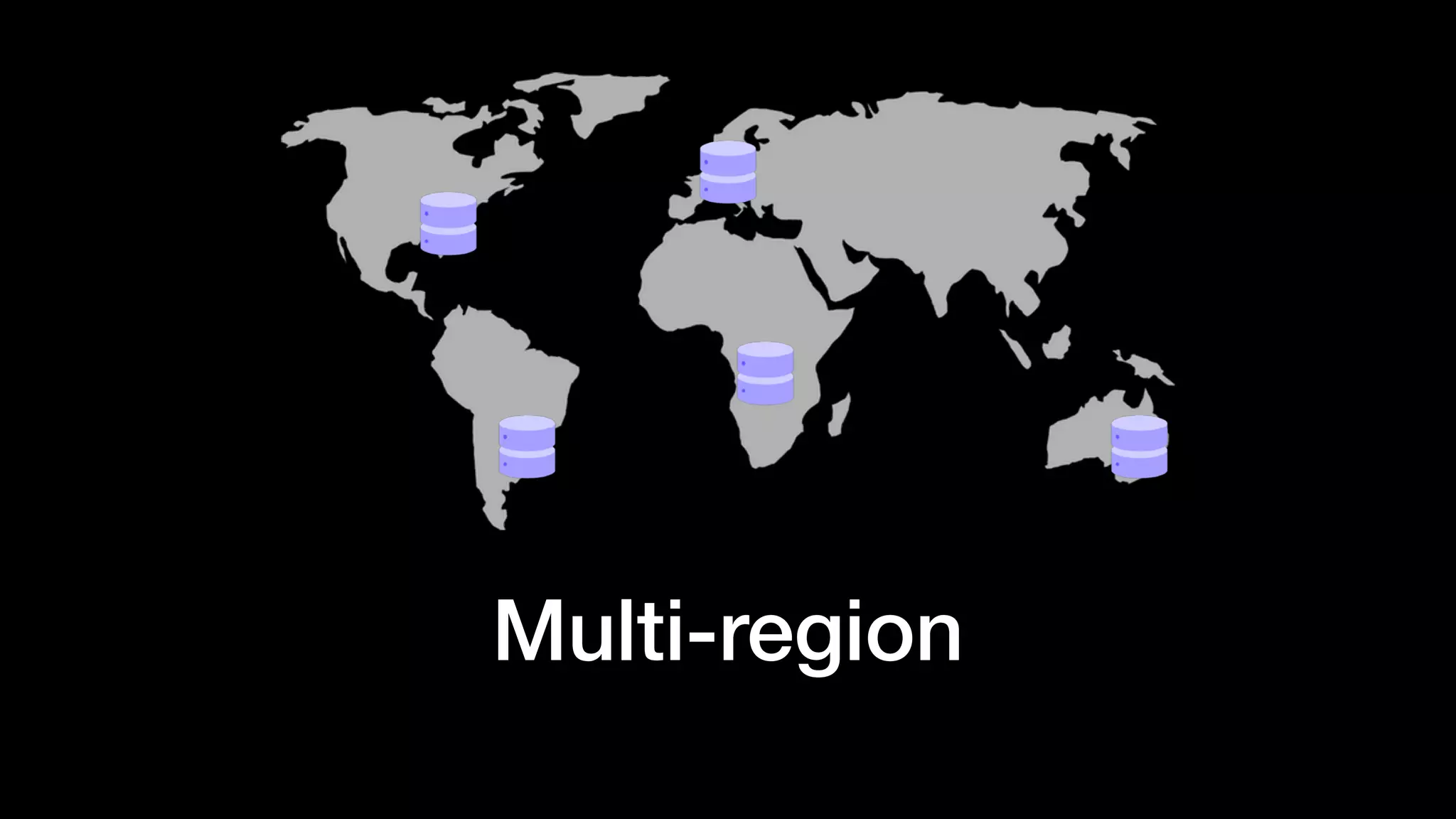 Multi-region
 