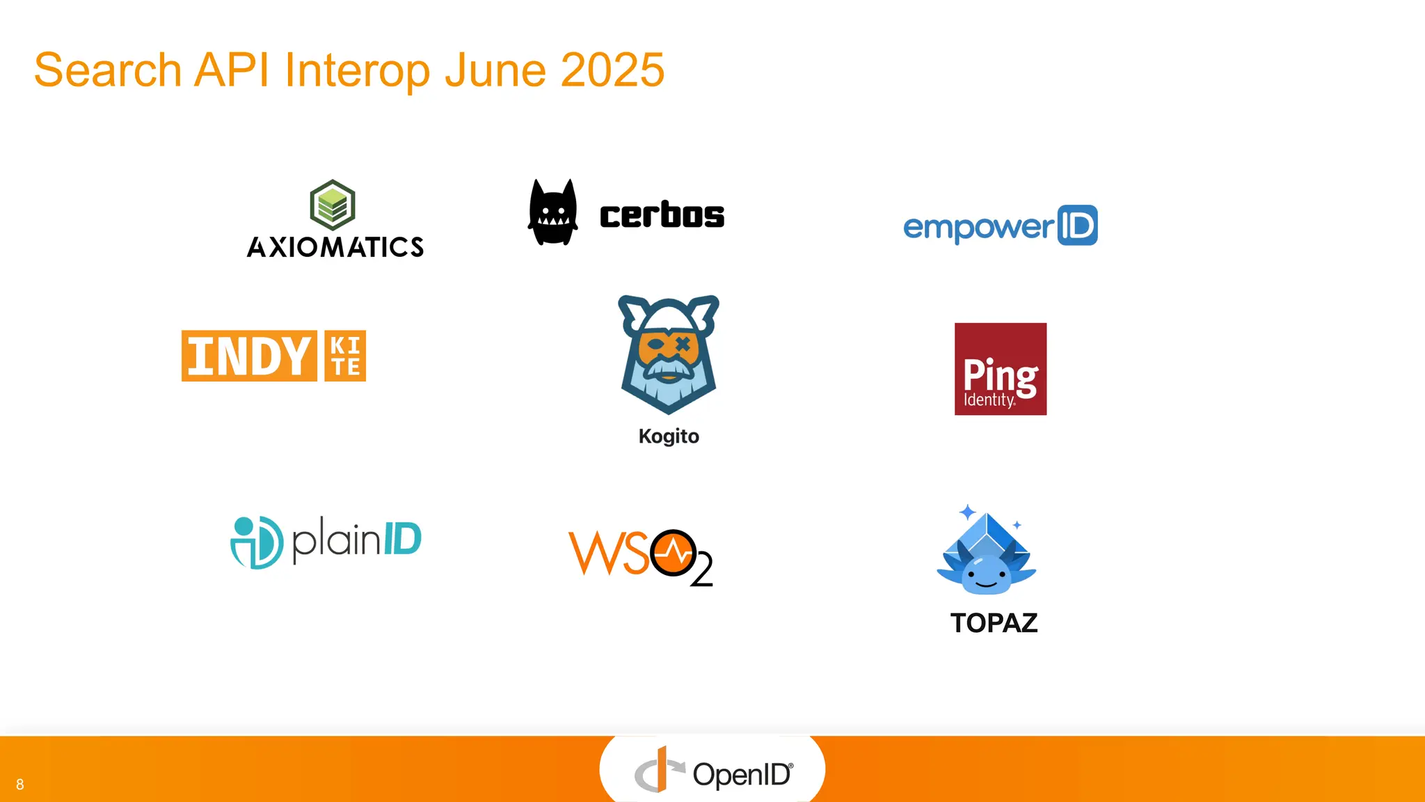 8
Search API Interop June 2025
TOPAZ
 