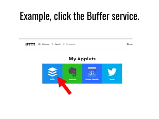 [Tutorial ]How to Use IFTTT Applets | PDF