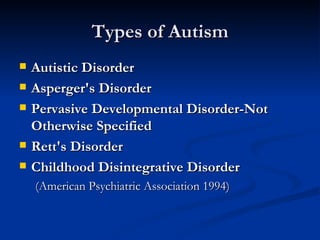 Autism | PPT