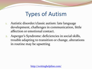Autism | PPTX