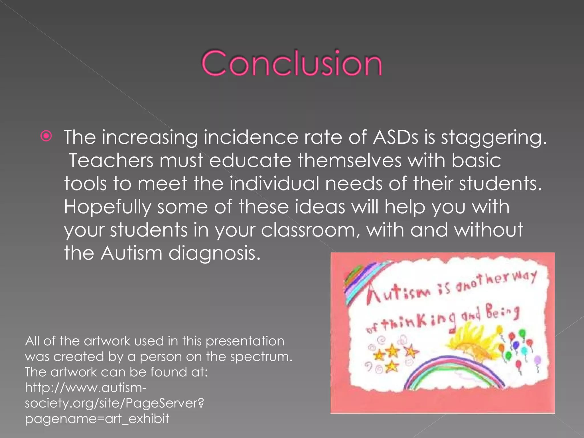 Diversity Presentation-Autism Spectrum Disorders | PPT