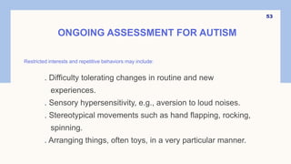 Autism Restricted Routine Autism-Spectrum-Disorder.pptxggjjjjjfsad | PPTX