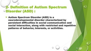Autism22/ special of students of Nursing | PPTX