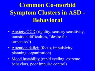 Symptomatic/cryptogenic more commonly associated with MR, 1:1 m/f ratio