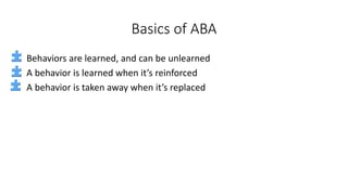 Autism +aba program | PPTX