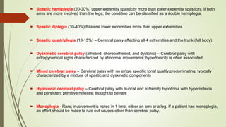 Autism and dev disorders