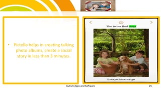 Pictello Autism apps and softwares | PPTX