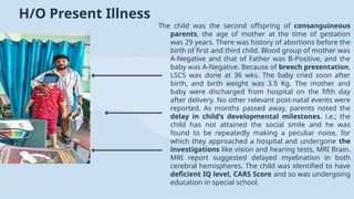 Autism KIMI is a case study of seven year old boy | PPTX