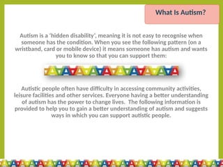 Autism Spectrum disorder and its management | PPTX