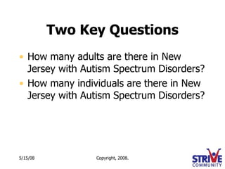 Innovative Housing Options for Adults with Autism: Strive Community | PPT