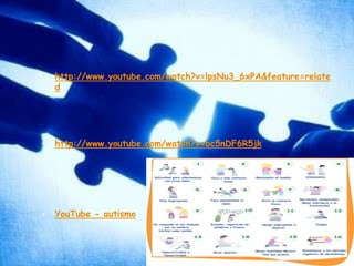 http://www.youtube.com/watch?v=lpsNu3_6xPA&feature=relatedhttp://www.youtube.com/watch?v=bc5nDF6R5jkYouTube - autismo