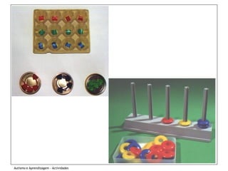 Autismo e Aprendizagem - Actividades
 