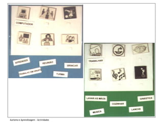 Autismo e Aprendizagem - Actividades
 